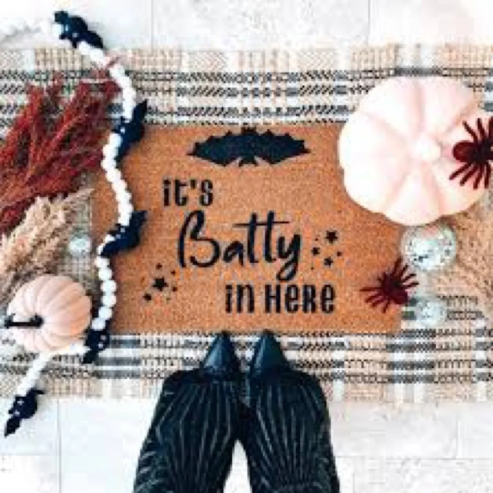 Custom made door mats. *****HALLOWEEN/FALL EDITION*****